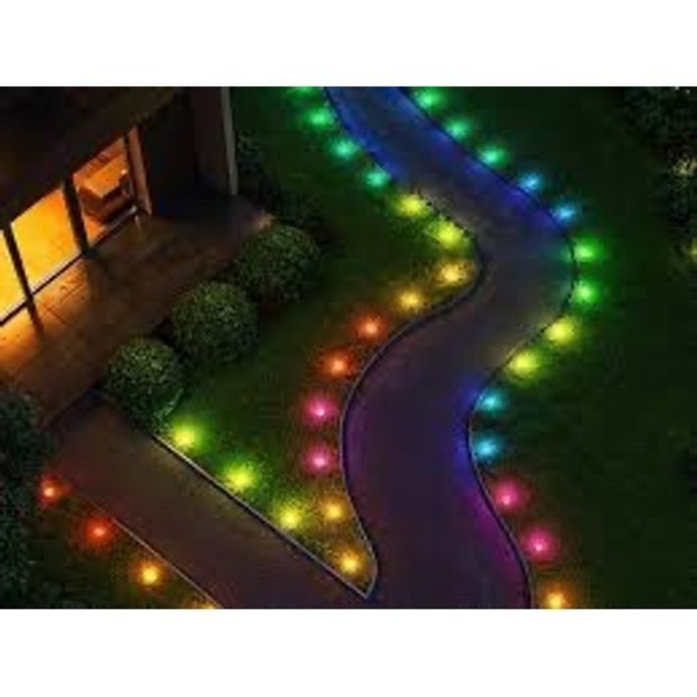 RGB LED Outdoor Ground Lights Unisex 100FT Multicolor new IP68 Bluetooth